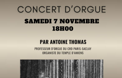 Concert d&rsquo;orgue au temple